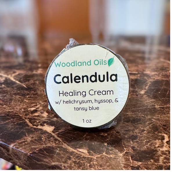 Calendula, Helichrysum, Hyssop & Blue Tansy